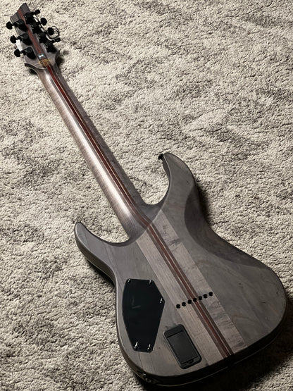 Schecter C-7 SLS Elite Evil Twin in Satin Black