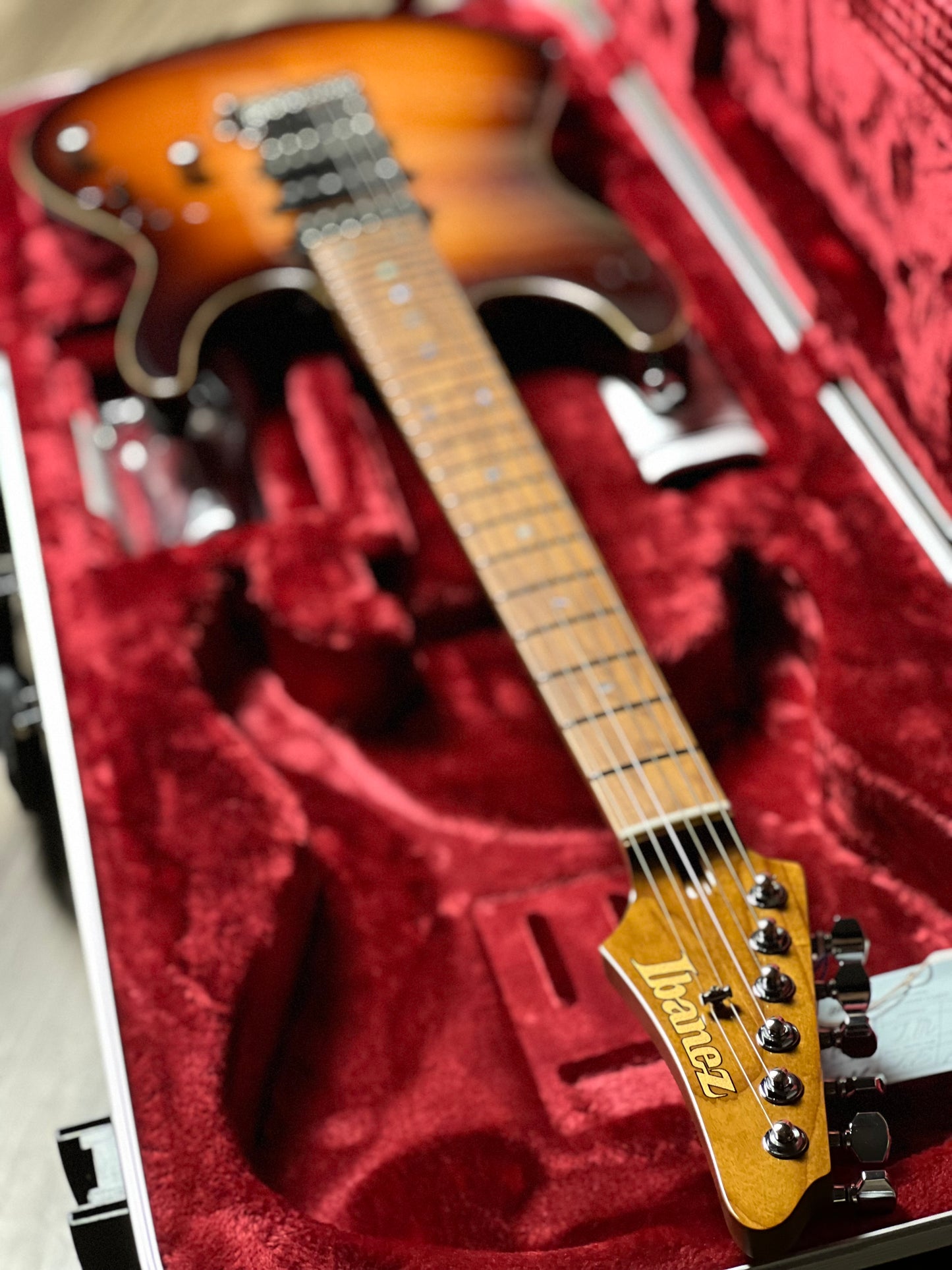 Ibanez Prestige AZ2407F w/Case in Brownish Sphalerite F2412103