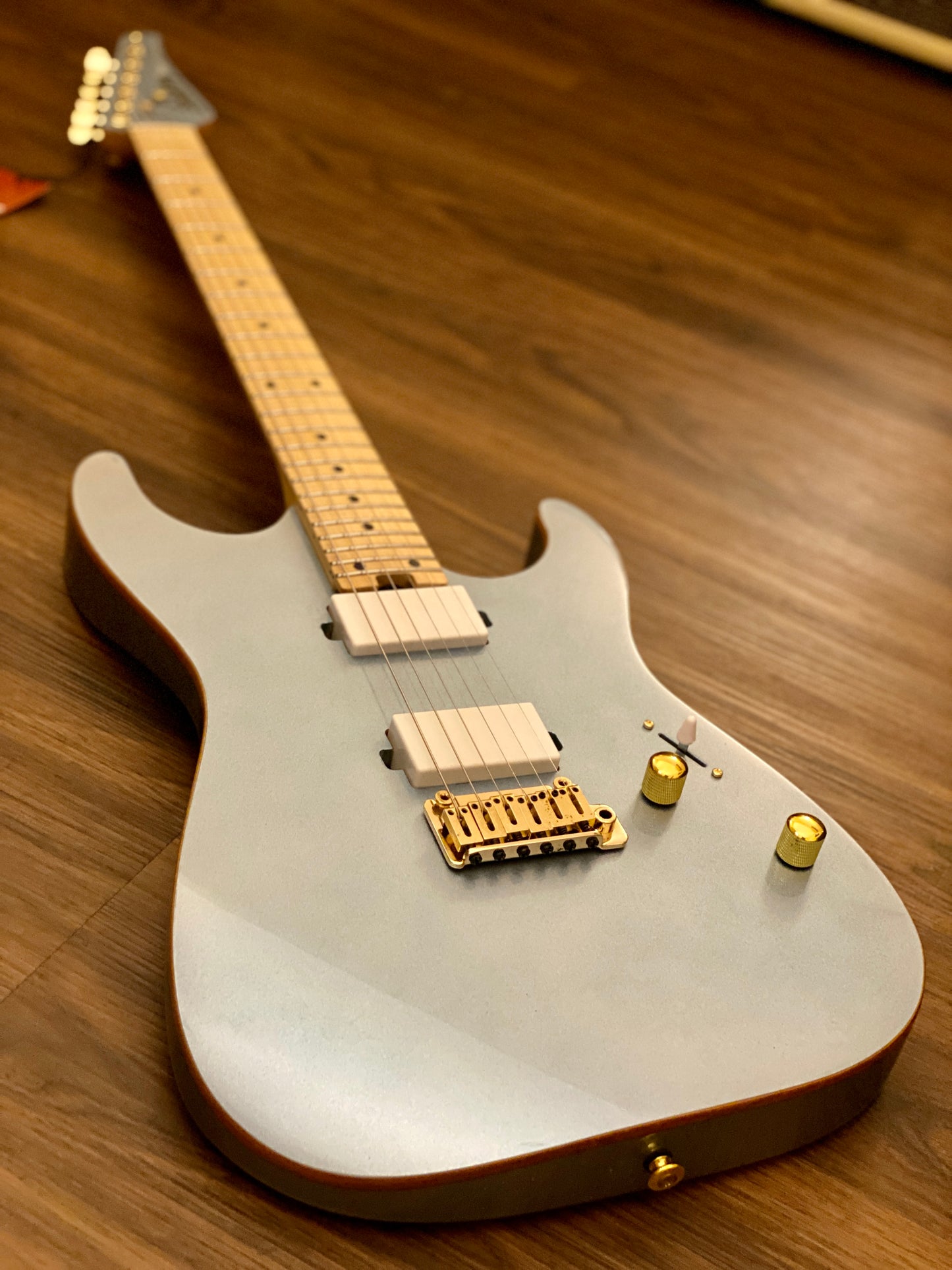 Soloking MS-1 Custom 24 HH Flat Top in Sonic Gray Nafiri Special Run