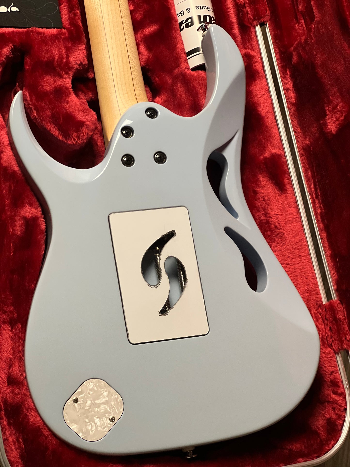 Ibanez PIA3761C Steve Vai Signature in Blue Powder with Case F2422314