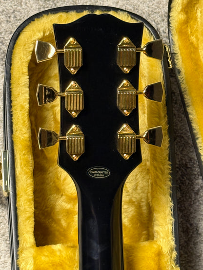 Epiphone Inspired by Gibson Custom 1957 Les Paul Custom Reissue in Ebony