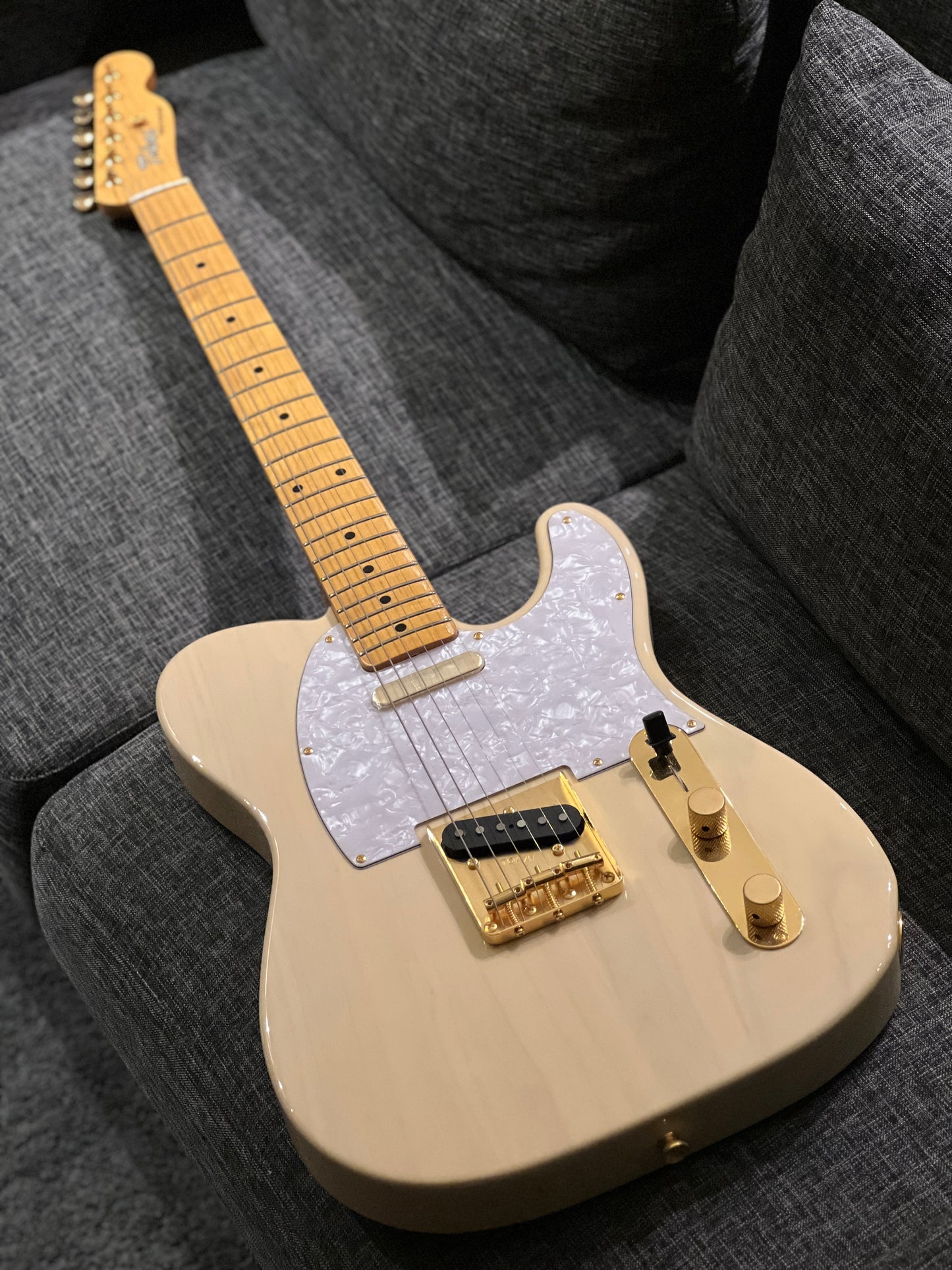 Tokai TTE-108GH WBL Limited Edition Breezysound White Blonde with Gold Hardware 180674