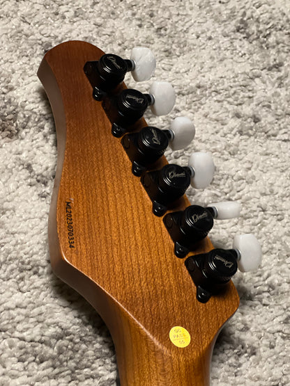 Dhatarattha Custom DST HSS Quilt in Gloss Natural with Rosewood FB