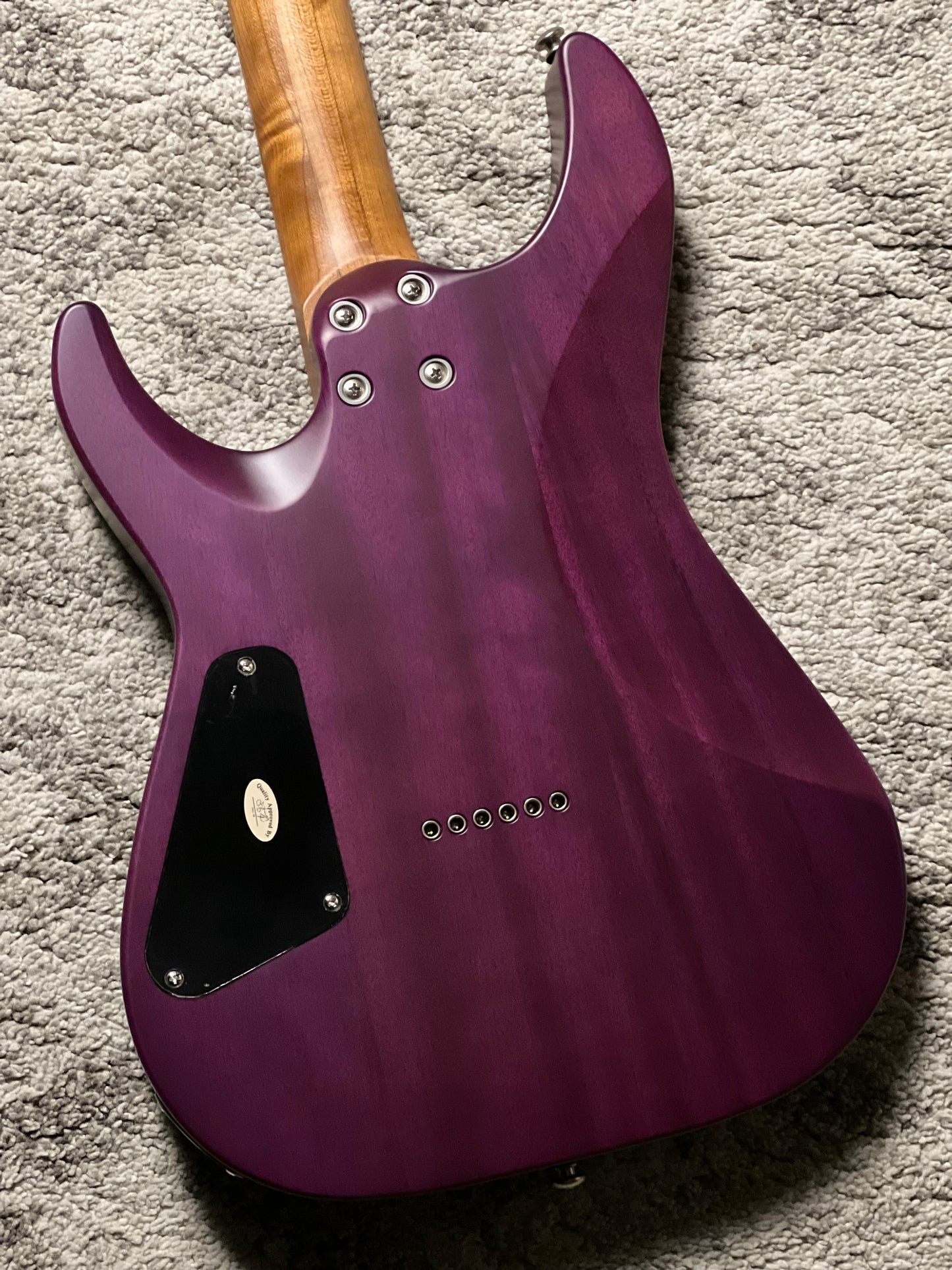 Schecter C-1 Standard Plus in Trans Purple Burst