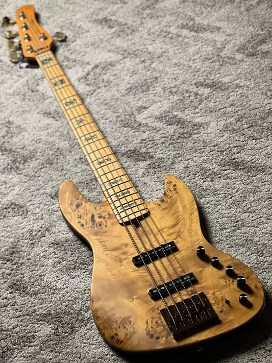 Sire Marcus Miller V10-5 String Electric Bass in Natural Satin