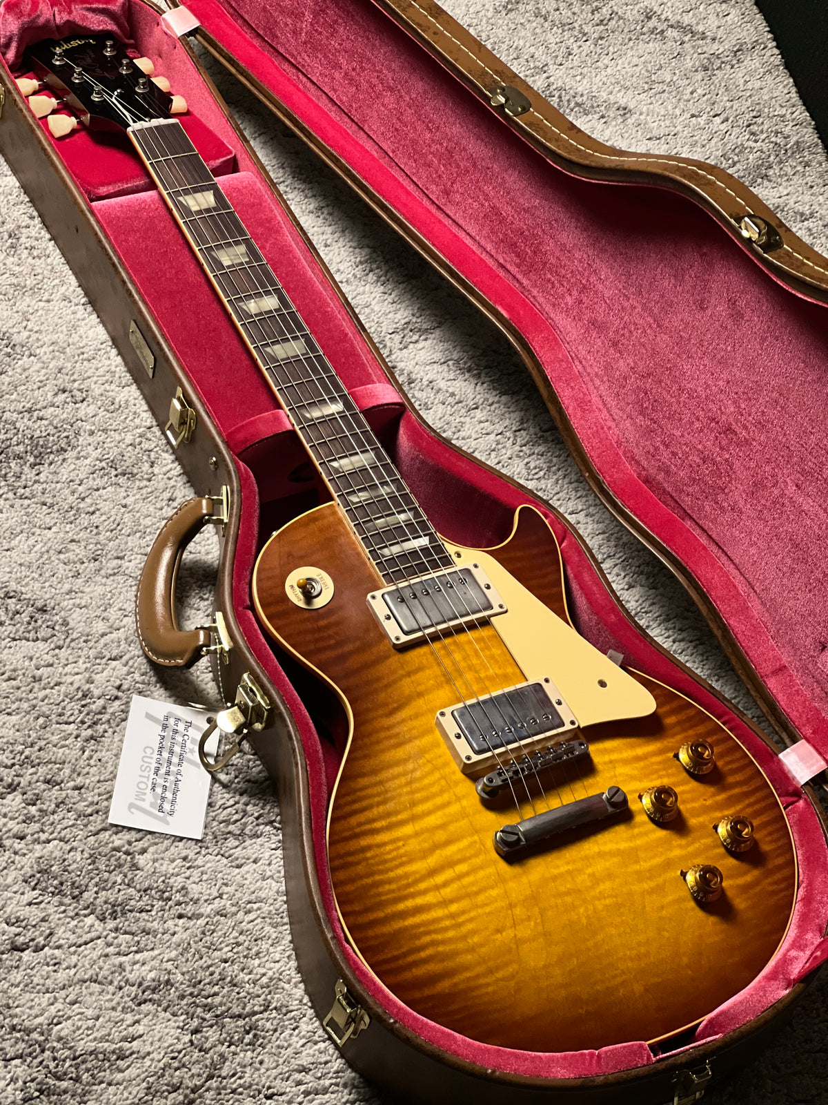 Gibson 1959 Les Paul Standard Reissue In Iced Tea Burst w/Case 944059