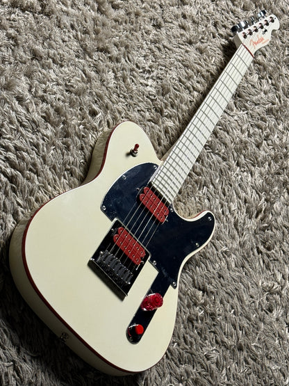 Fender John 5 Ghost Telecaster with Maple FB in Arctic White J5220177