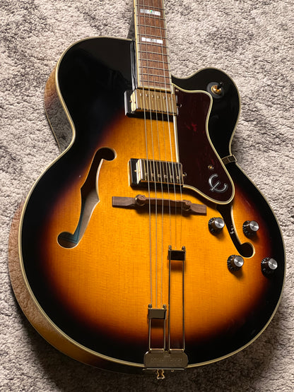 Epiphone Broadway Hollowbody w/Bag in Vintage Sunburst