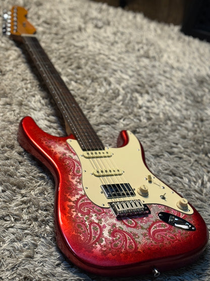 Dhatarattha Classic DST HSS in Pink Paisley with Rosewood FB