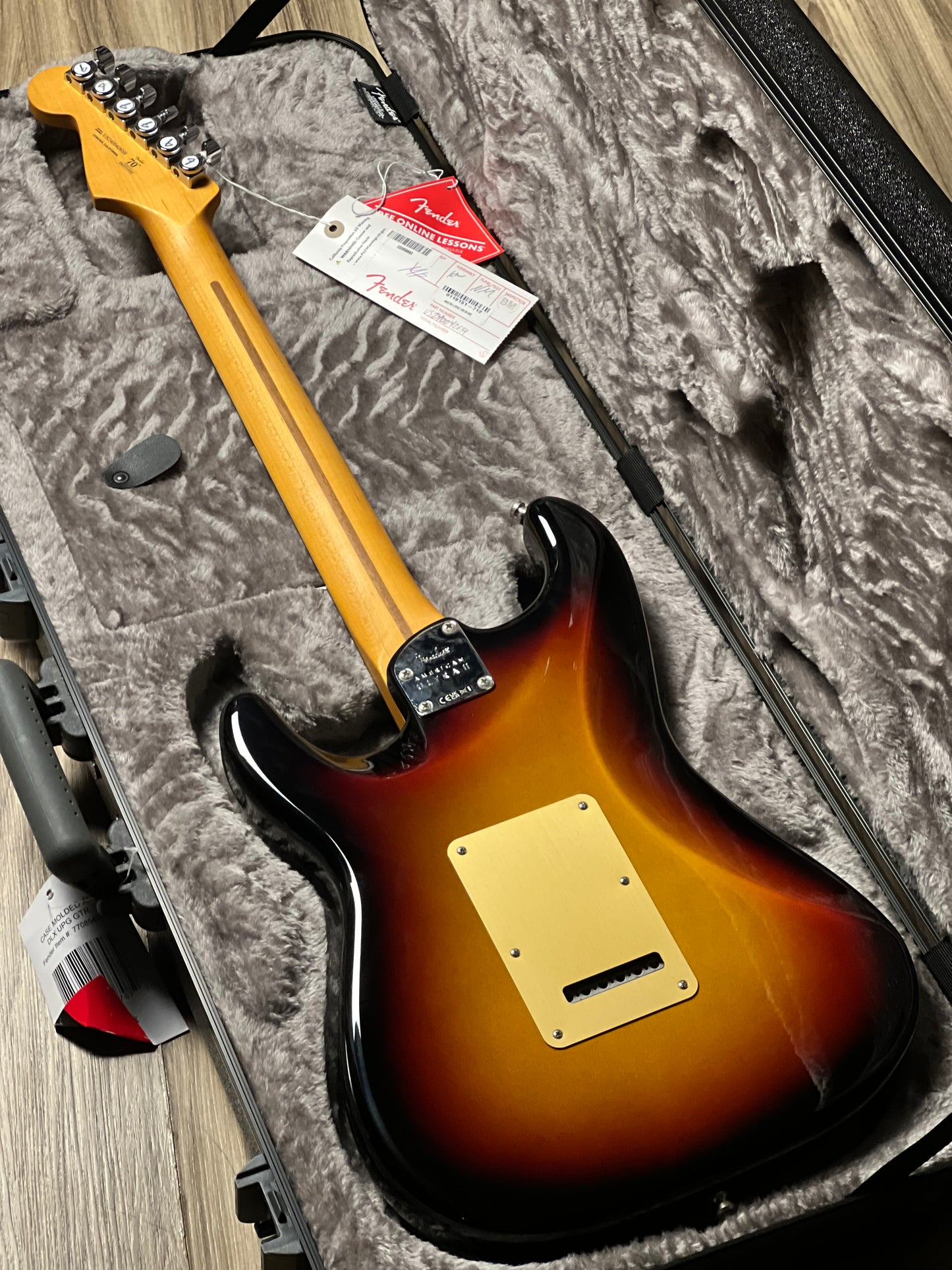 Fender American Ultra II Stratocaster HSS with Ebony FB in Ultraburst US240042659