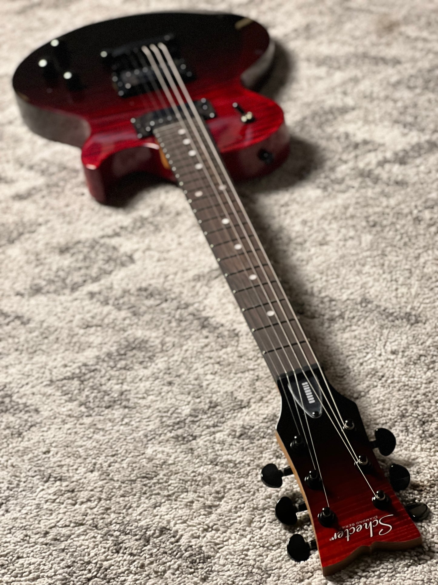 Schecter Solo-II Standard in Blood Burst