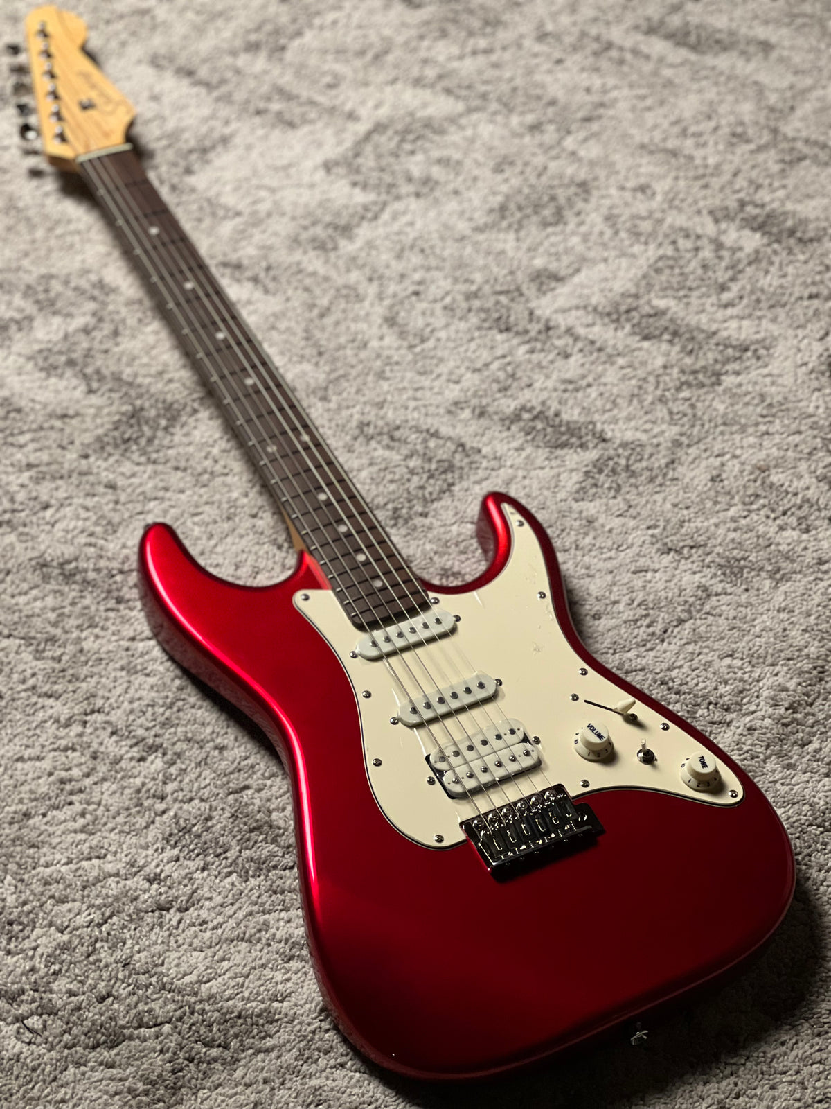 Soloking MS-1 Tribute NEO with rosewood FB in Candy Apple Red