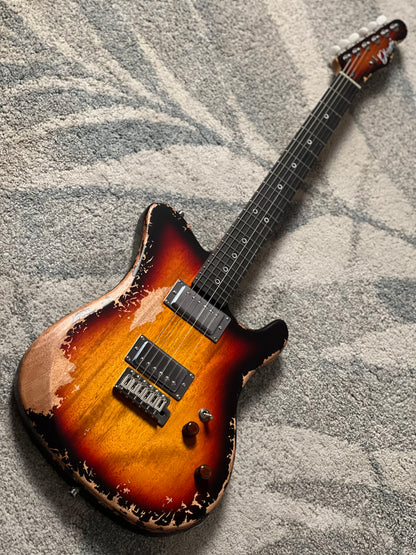 Dhatarattha Performance DTL HH in 3-Tone Sunburst Relic with RW FB