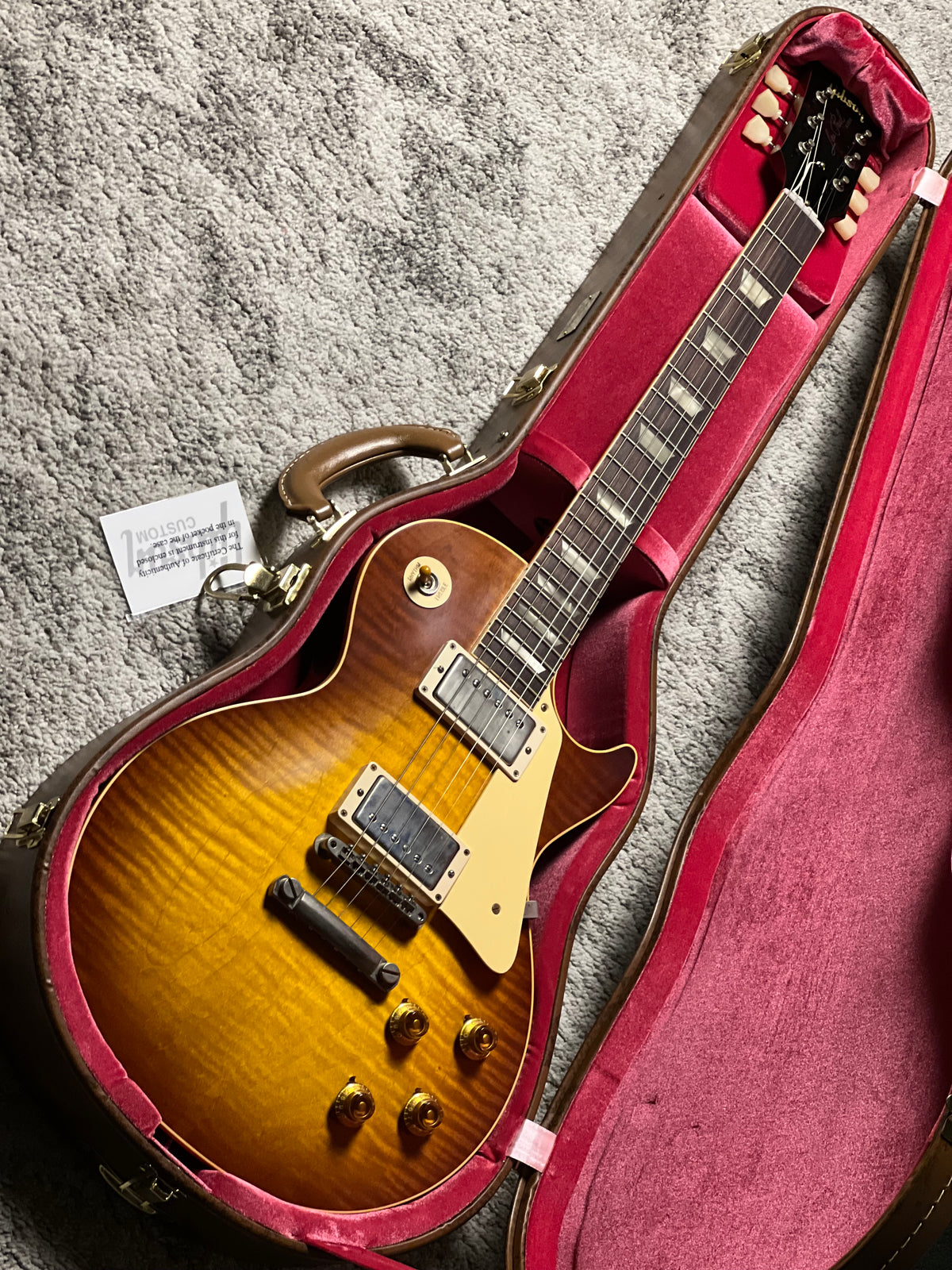 Gibson 1959 Les Paul Standard Reissue In Iced Tea Burst w/Case 944059