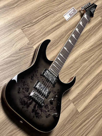 Ibanez GRG220PA1-BKB in Brown Black Burst