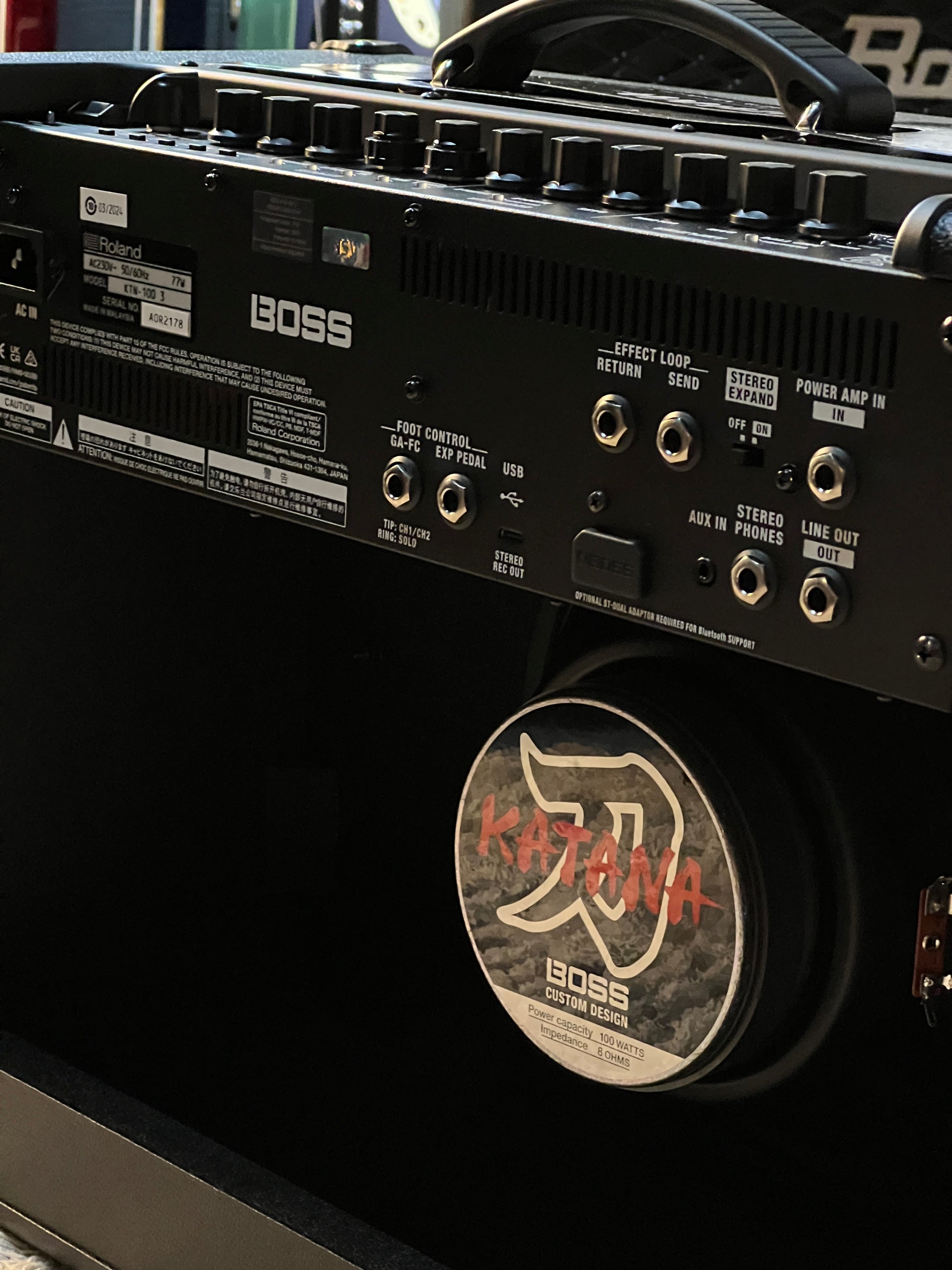 boss katana 100 mk2 expression pedal Boss Katana 100 MkIII 1x12 inch 100-Watt Combo Amp – nafiriguitar.com