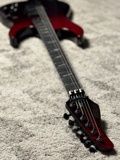 Schecter C-1 FR S SLS Elite in Blood Burst W26010957