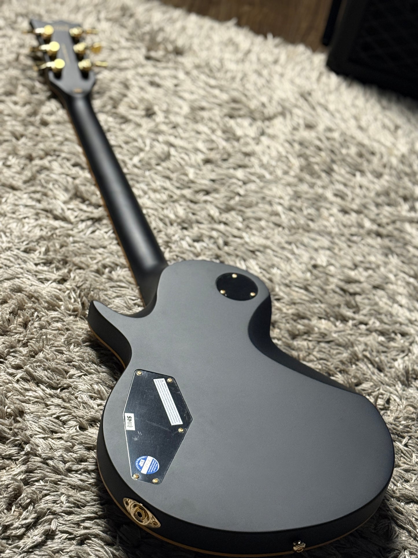 ESP LTD EC-1000 with Seymour Duncan in Vintage Black W24080611