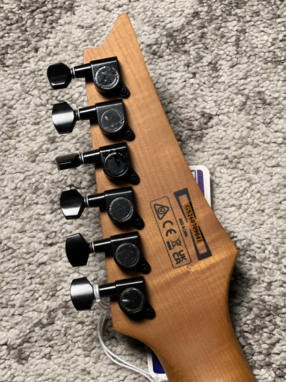 Ibanez GRGR221FA-TDK in Transparent Indigo Black