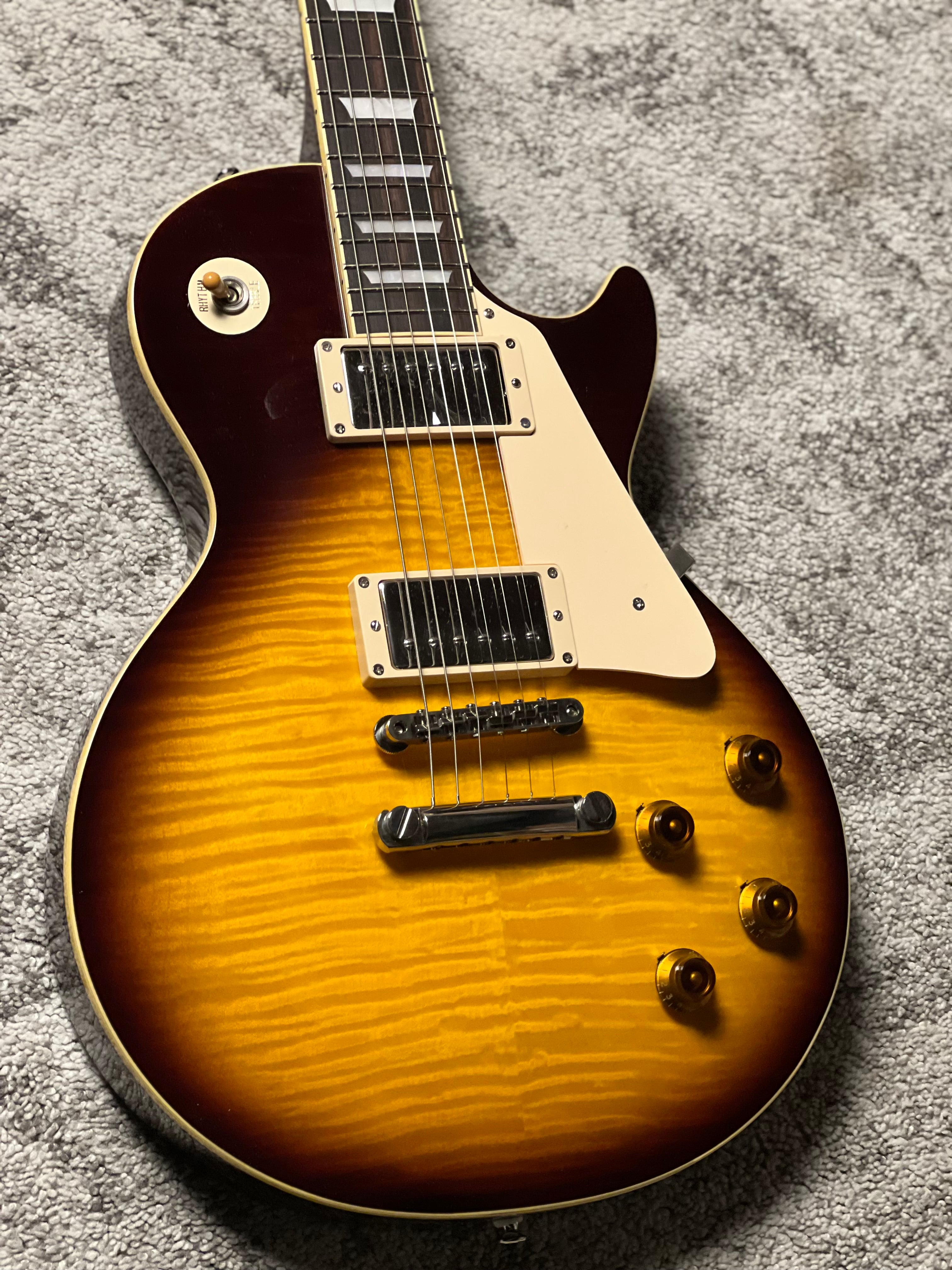 Tokai Love Rock LS-148F BS Vintage Series Japan in Brown Sunburst