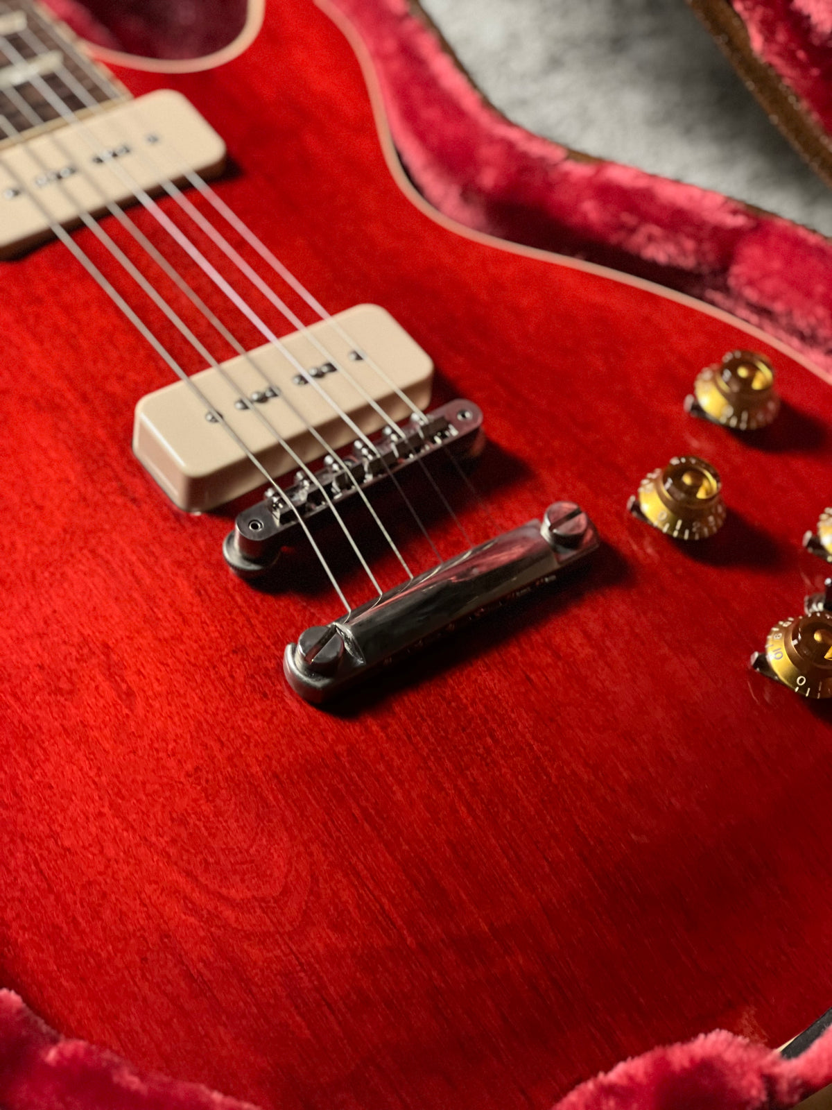 Gibson Les Paul Standard Warren Haynes 50s P-90 in Sixties Cherry w/Hardcase 231140008