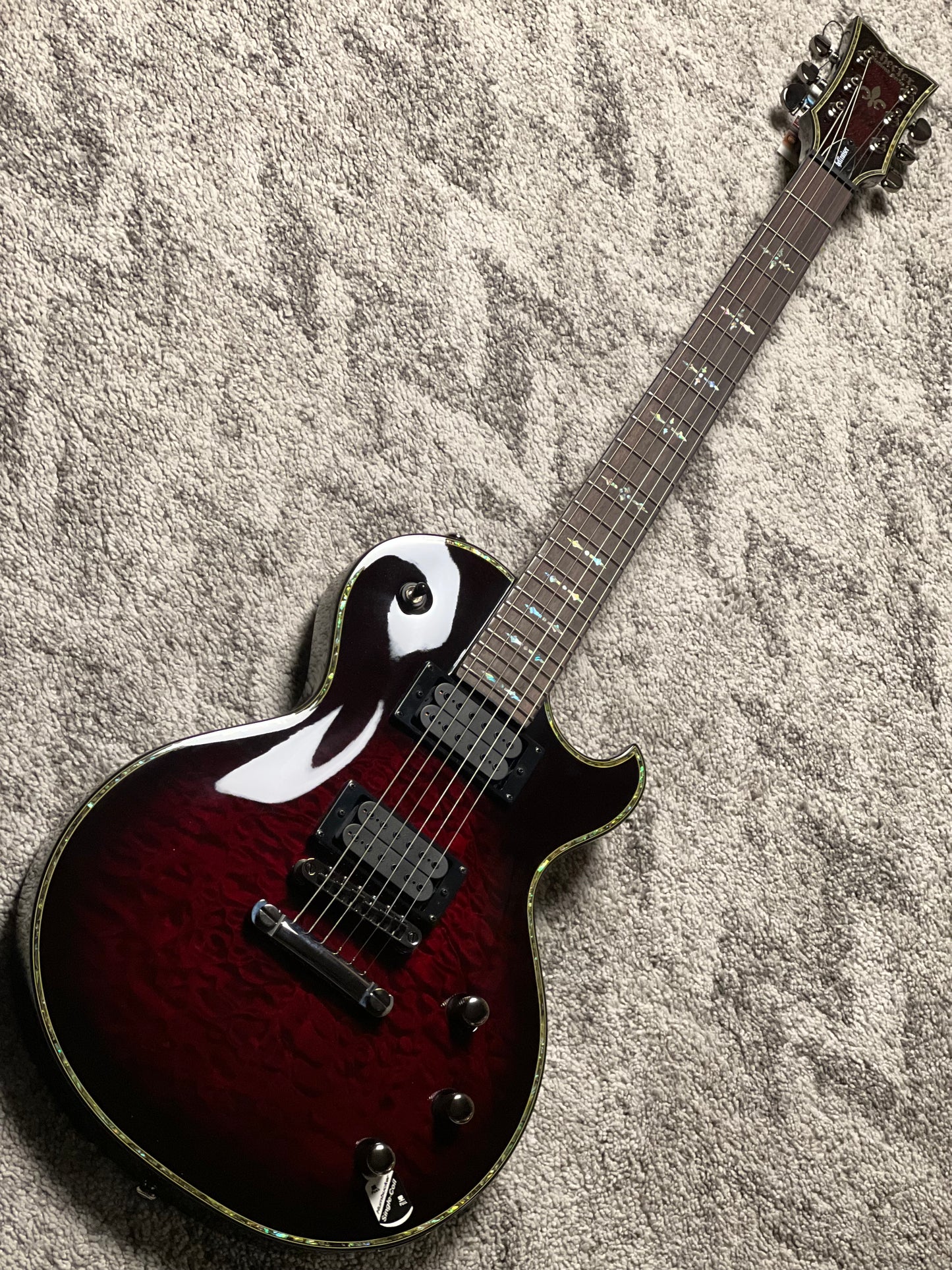 Schecter Hellraiser Solo-II Passive in Black Cherry W19040017