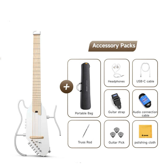 Donner HUSH-I Pro In White With Bag