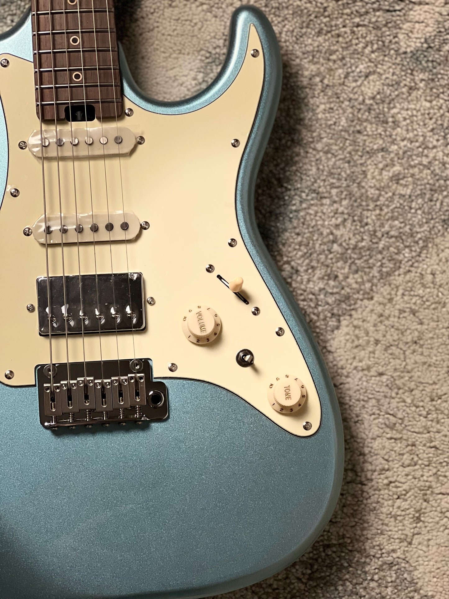 Soloking MS-11 Classic MKII with Rosewood FB in Ocean Turquoise Metallic