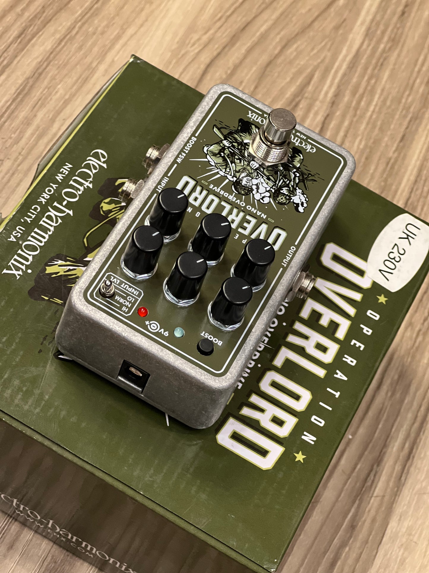 Electro-Harmonix Nano Overlord Overdrive Guitar Effects Pedal