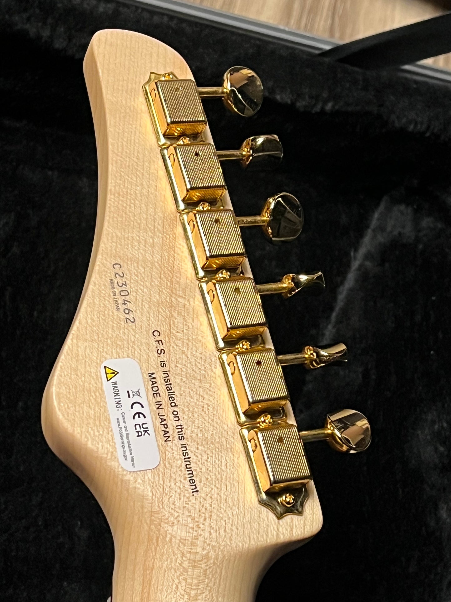 Fujigen FGN Guitars Expert EOS Odyssey in Navy Blue with Hardshell Case C230462 (USED)