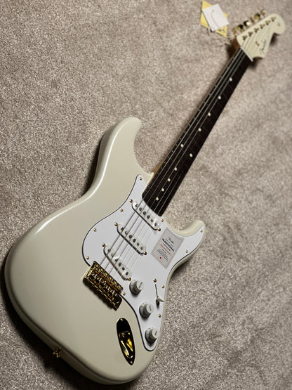 Fender Japan Traditional 2025 Collection 60s Stratocaster with RW FB in White Pearl JD25014418