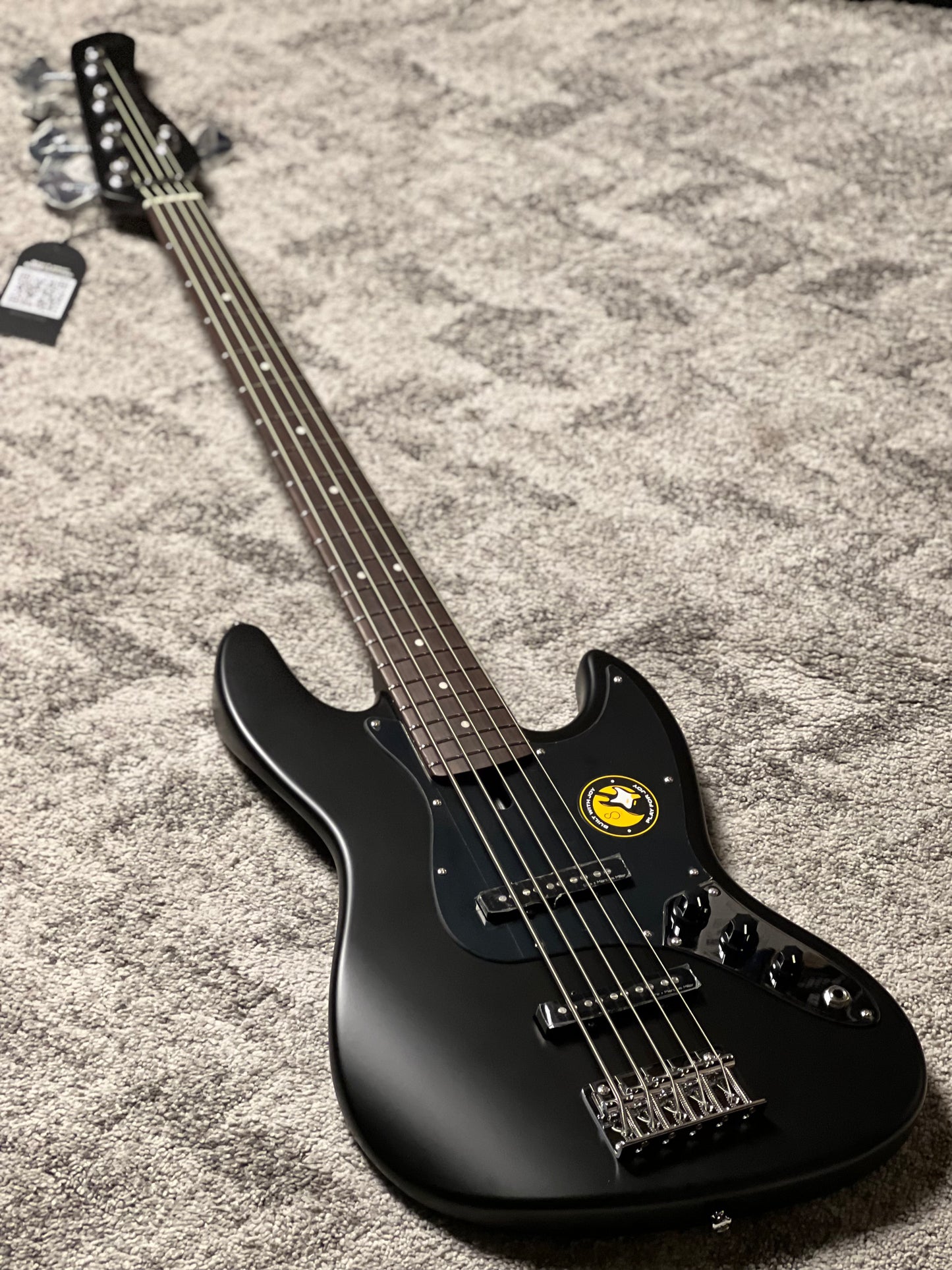 Sire Marcus Miller V3P Passive 5-String Bass Guitar in Satin Black