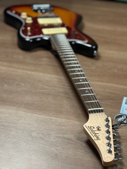 Soloking JM-1 Offset Special with Rosewood FB in 3-Tone Sunburst