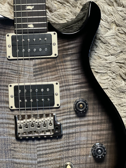 PRS CE 24 in Faded Gray Black Wraparound Smokeburst 0428151