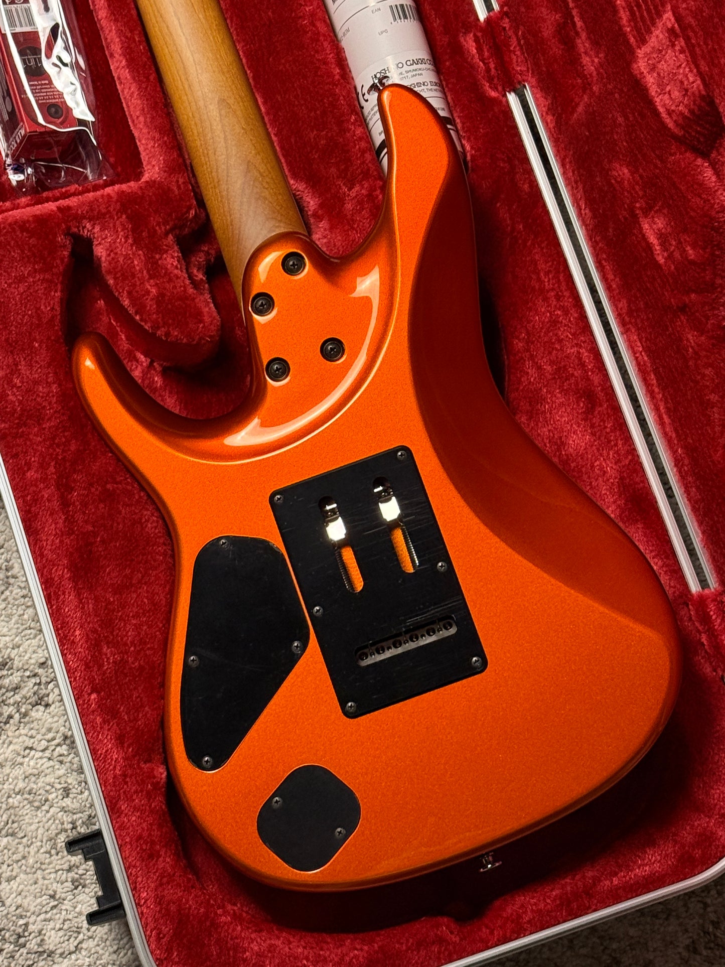 Ibanez Prestige Japan AZ2402-ROM in Orange Roadster Metallic F2533170