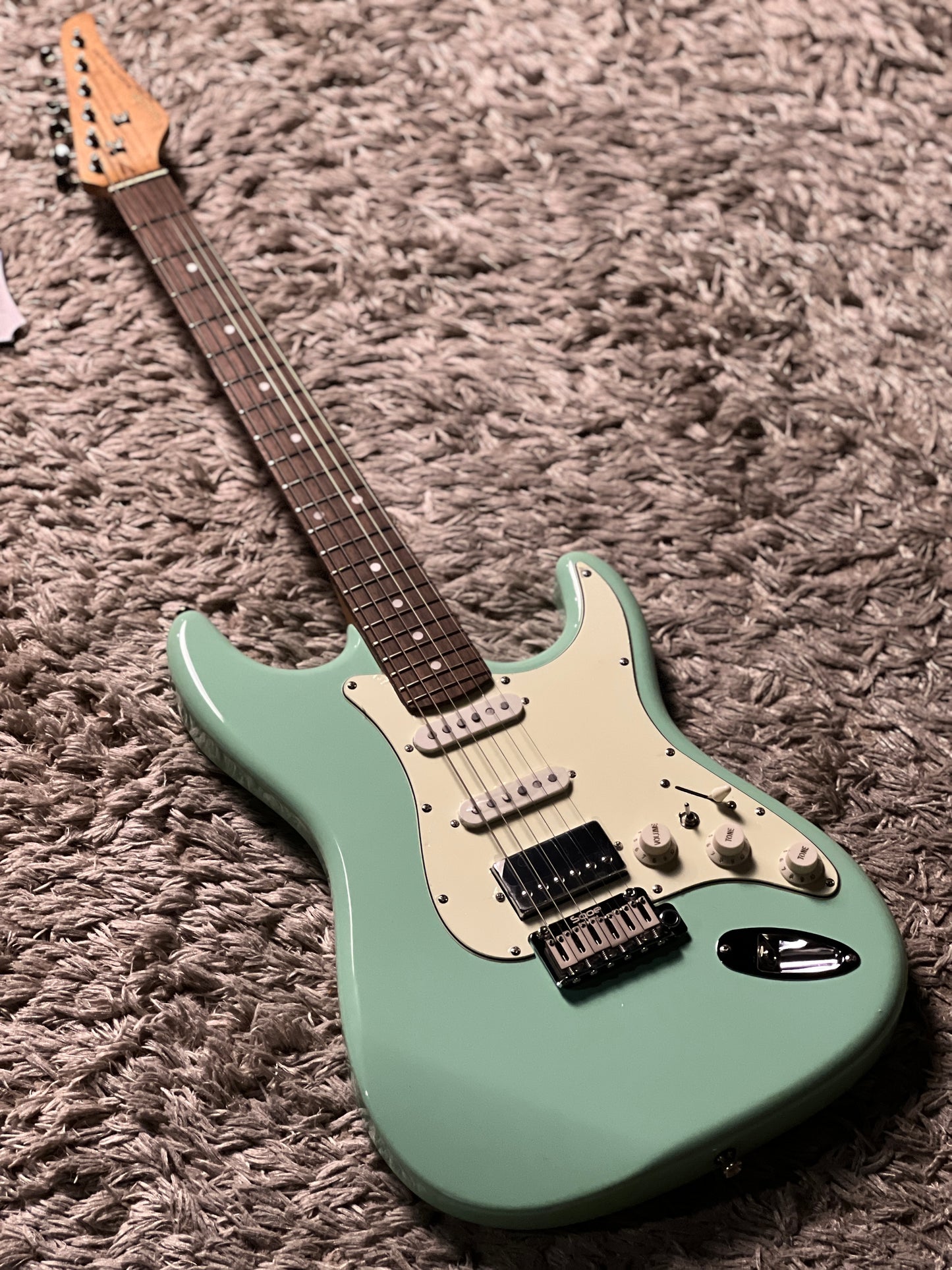 SQOE SEST700 HSS Roasted Maple Series in Surf Green