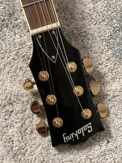 Soloking SH-335 Heritage in Ebony Black with Gold Hardware