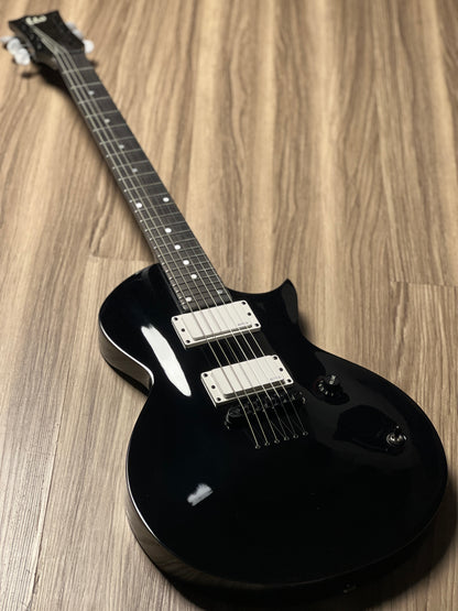 ESP LTD Ted Aguilar Signature TED-EC In Black with Hardshell Case W24022914