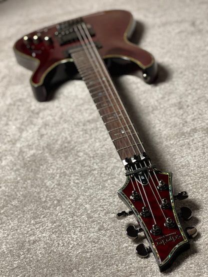 Schecter Hellraiser C-1 FR S Passive with Sustainiac - Black Cherry W18032372