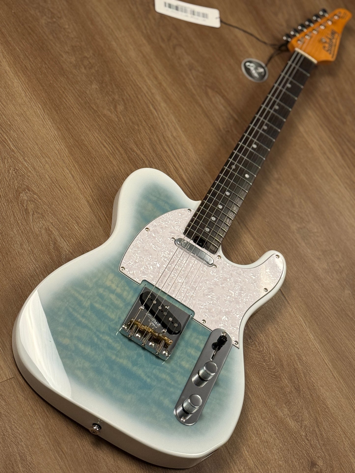 Soloking MT-1 Vintage Quilt with Rosewood FB in Larimar Nafiri Special Run