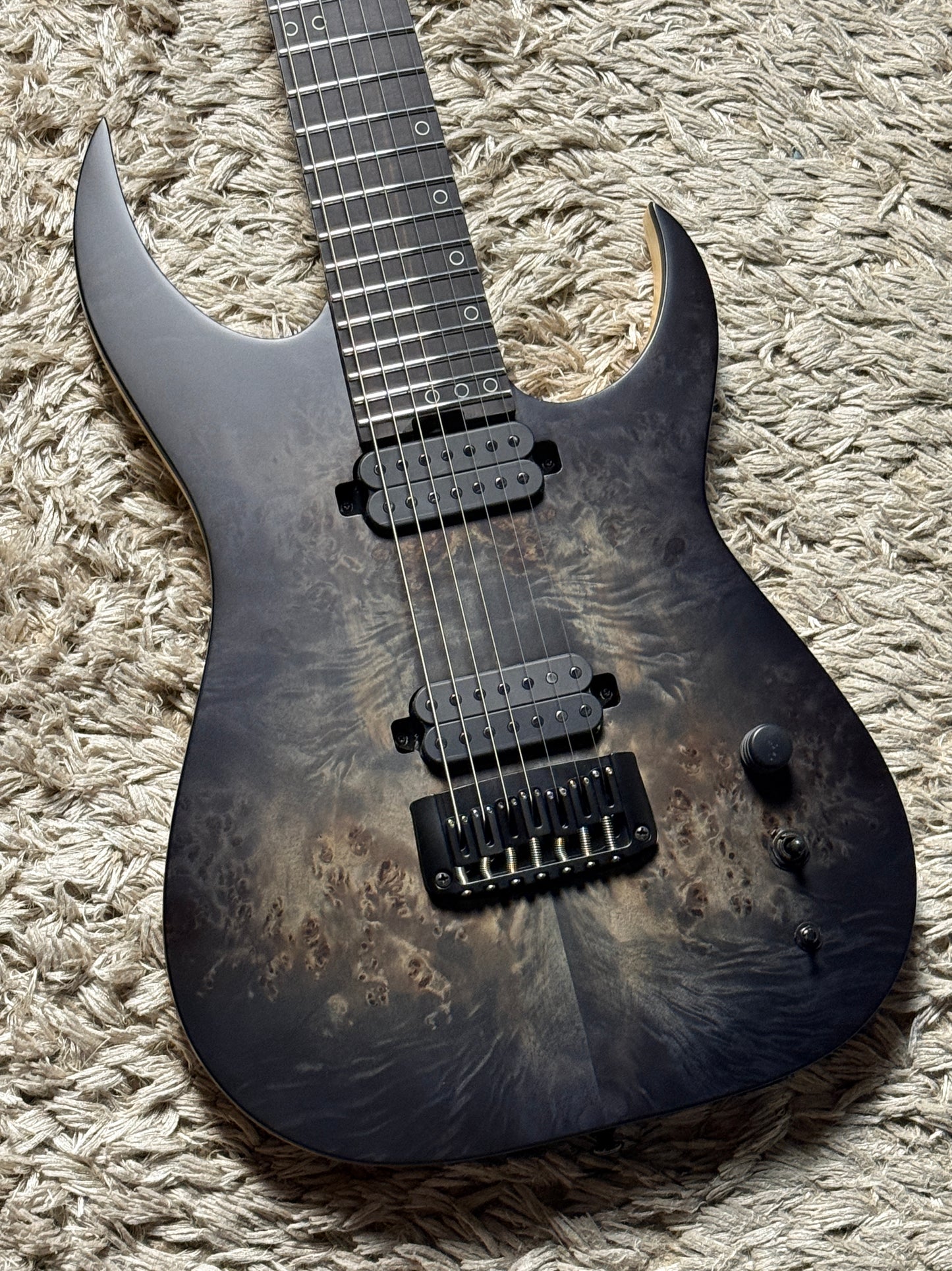 Schecter Keith Merrow KM-7 MK-III Artist in Trans Black Burst W23070063