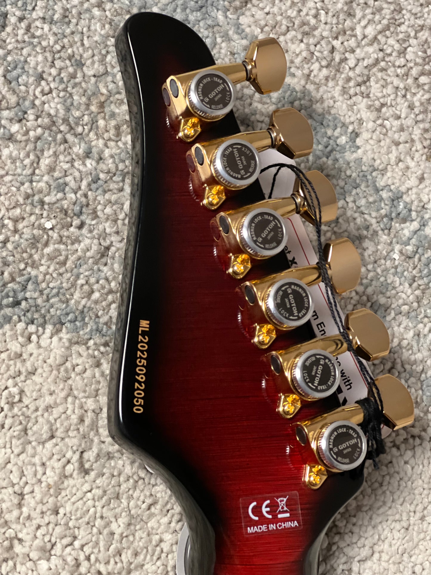 Soloking MS-2 Special Elite in Glitter Storm Red Limited Edition