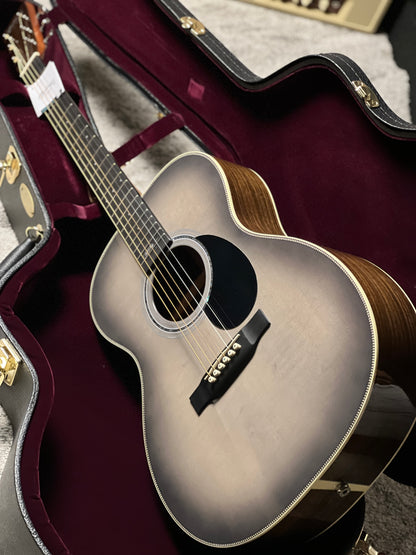 Martin OMJM John Mayer 20Th Anniversary with Platinum Gray Burst #1312