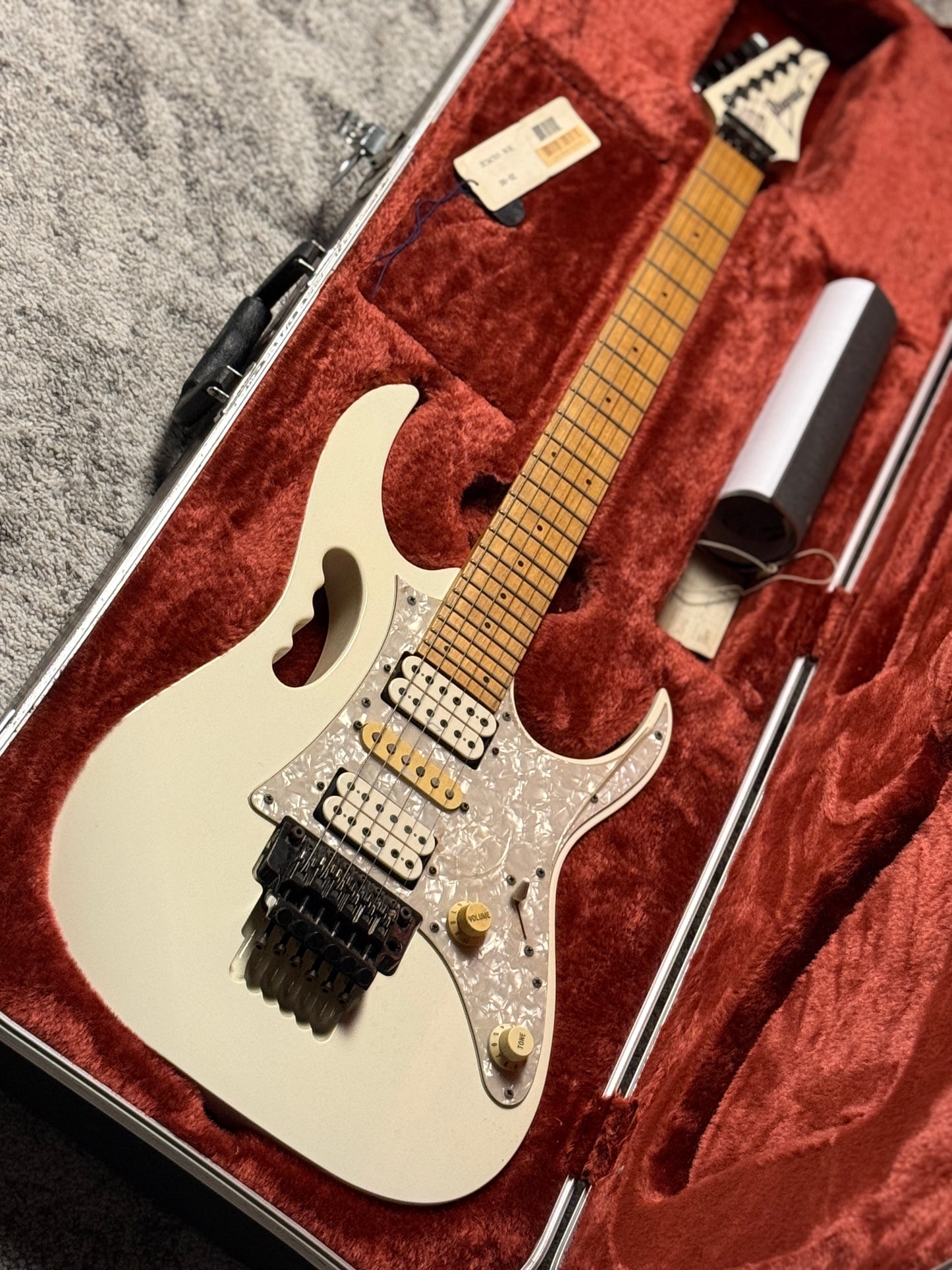 Ibanez JEM505 Steve Vai Signature in White F1025028 (USED)