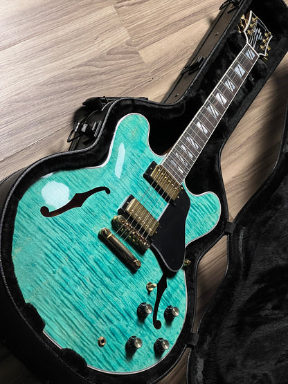 Gibson ES Supreme in Seafoam Green with Case 21624260