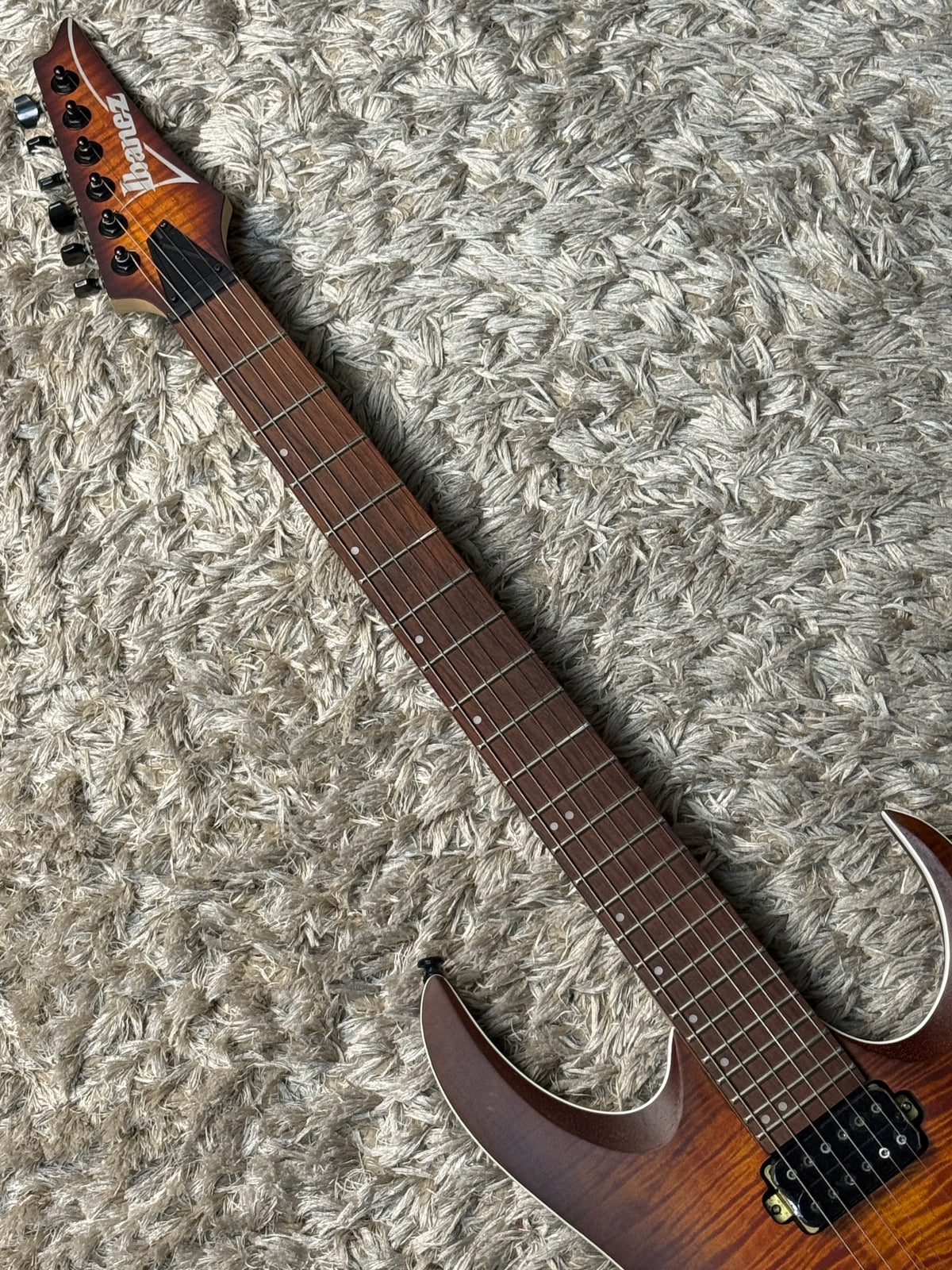 Ibanez RGA42FM in Dragon Eye Burst Flat I260811638 (USED)