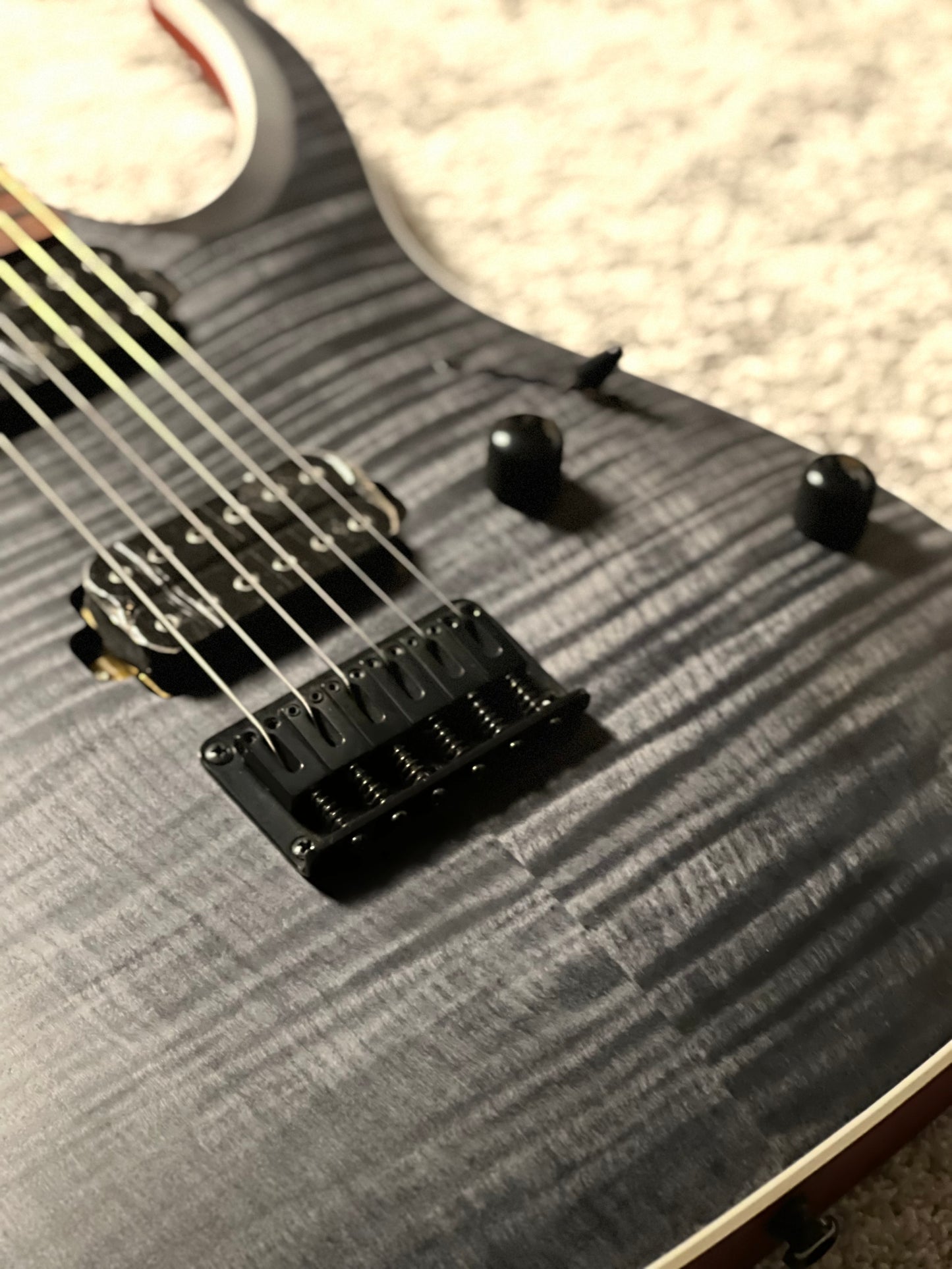 Ibanez RGA42FM - Transparent Gray Flat I260802084 (USED)