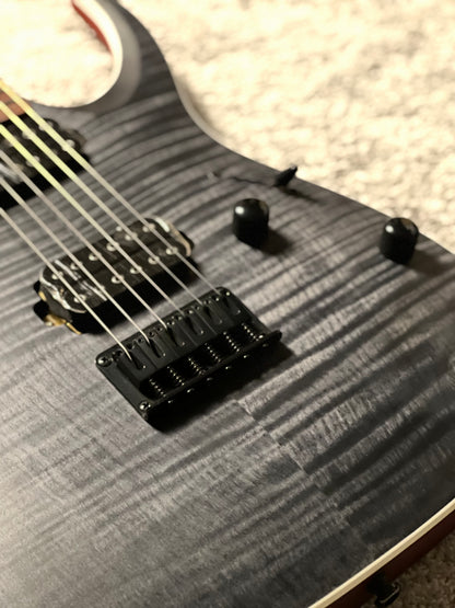 Ibanez RGA42FM - Transparent Gray Flat I260802084 (USED)
