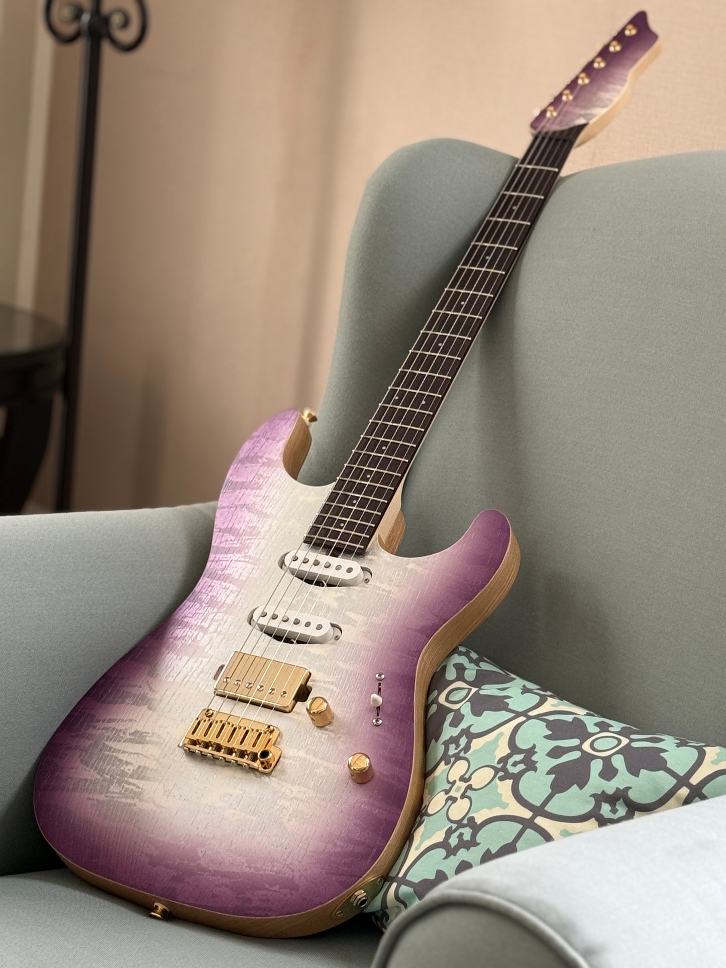 Saito S-622 SSH with Rosewood and Gold Hardware in Kunzite 253031