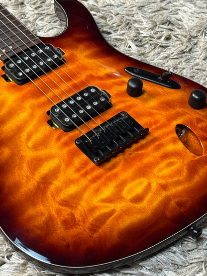 Ibanez S621QM-DEB In Dragon Eye Burst I260715620 (USED)